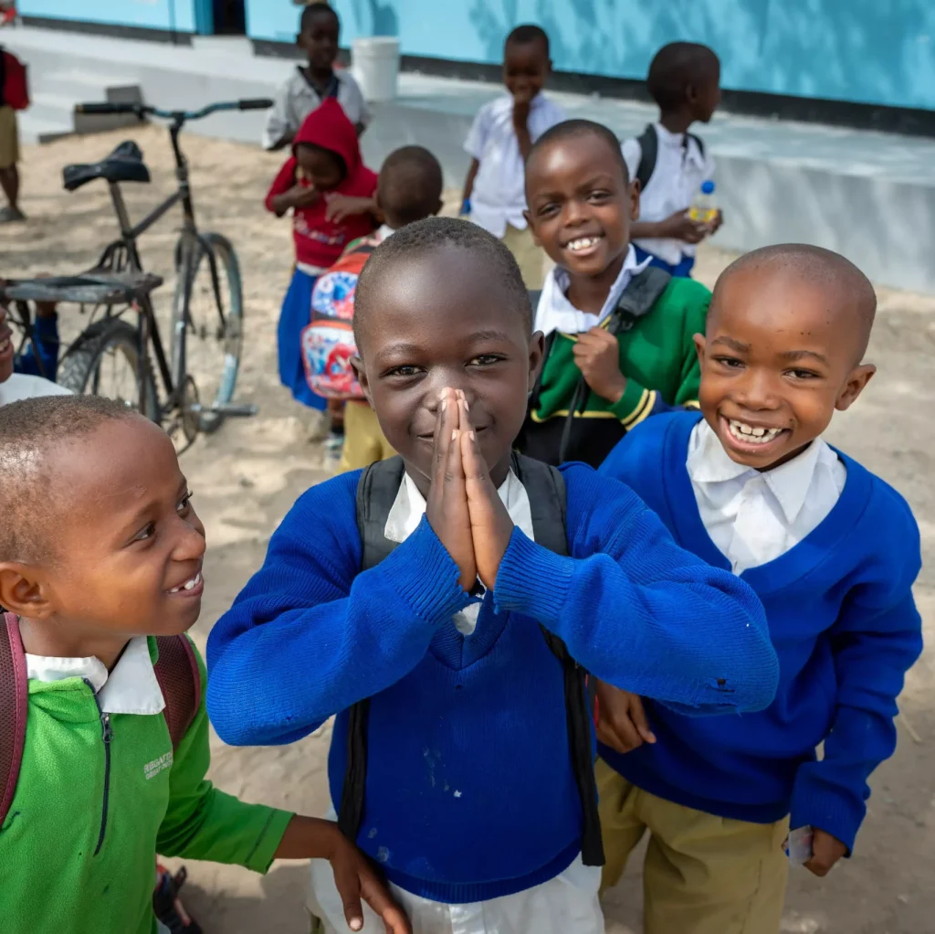 Children supported by FTK in Kilimanjaro